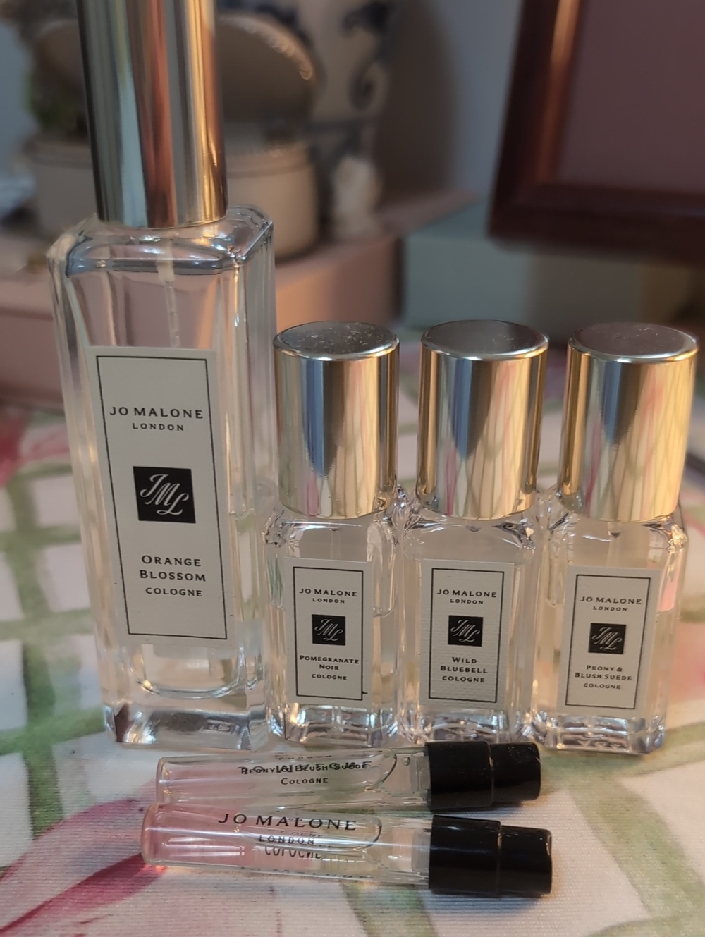 Jo Malone Sampler Orange Blossom Peony Bluebell Pomegranate 🩷